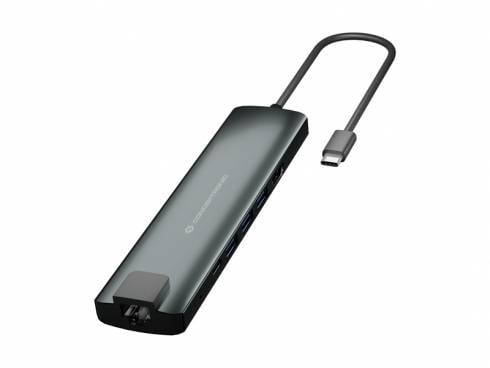 Conceptronic Estación de acoplamiento para ordenador portátil DONN06G 10-in-1 USB 3.2 Gen 1 Docking S-0