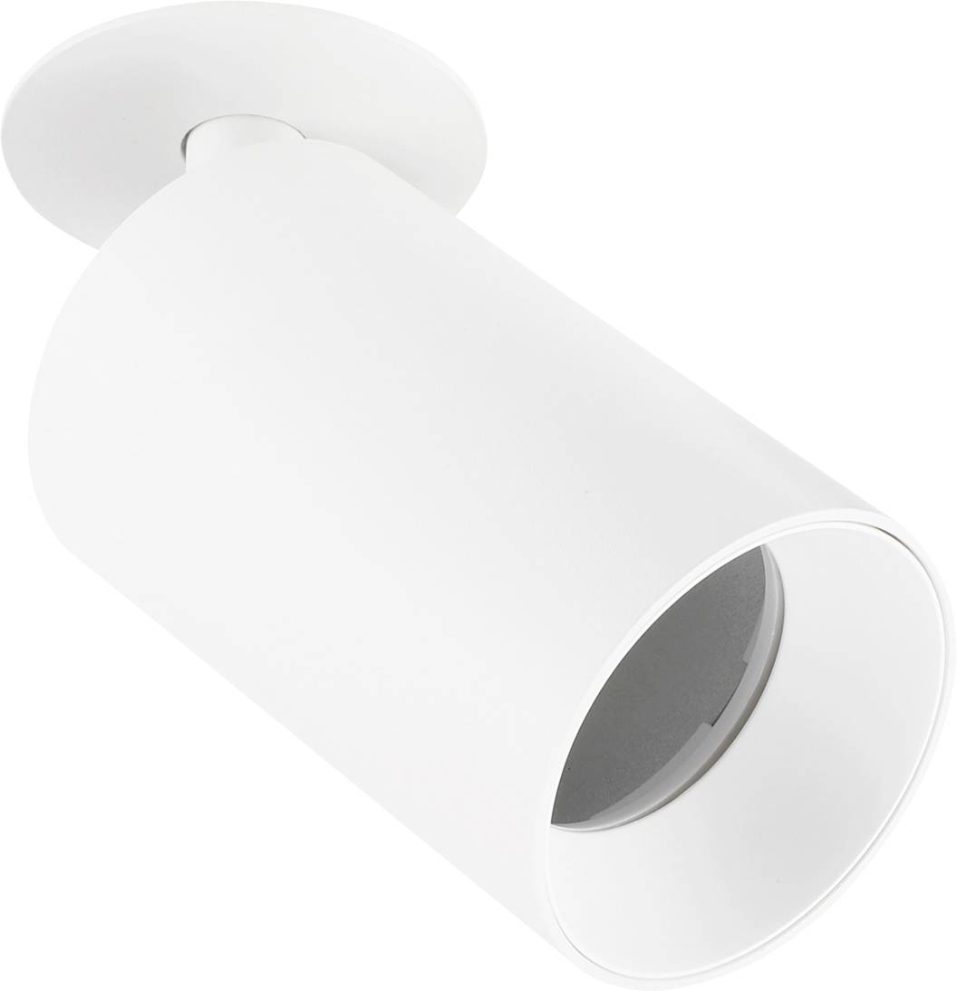Deko Light 565755 Can Tilt Round Lámpara de encastre GU10 7.5 W Blanco (RAL 9003)