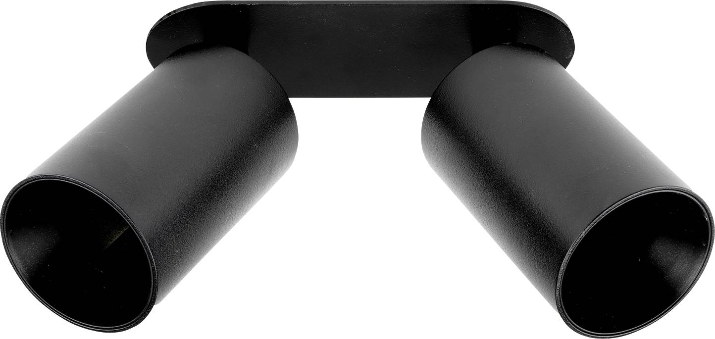 Deko Light 565758 Can Tilt Round Lámpara de encastre GU10 7.5 W Negro intenso (RAL 9005)