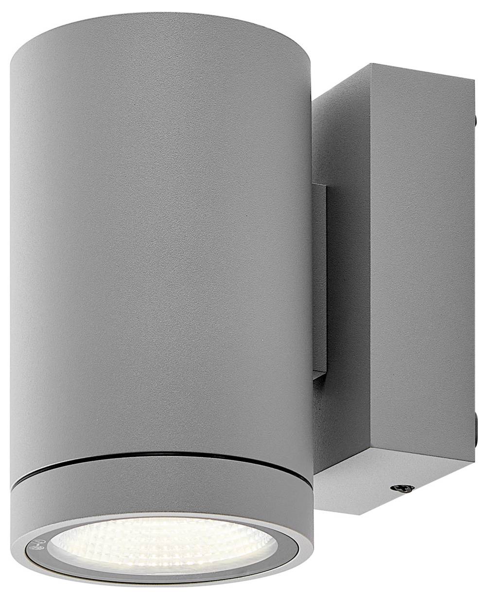 Deko Light ShoreLine Pro Round 731196 Luz de colocación de pared 12 W LED Gris tráfico A (RAL 7042)-1