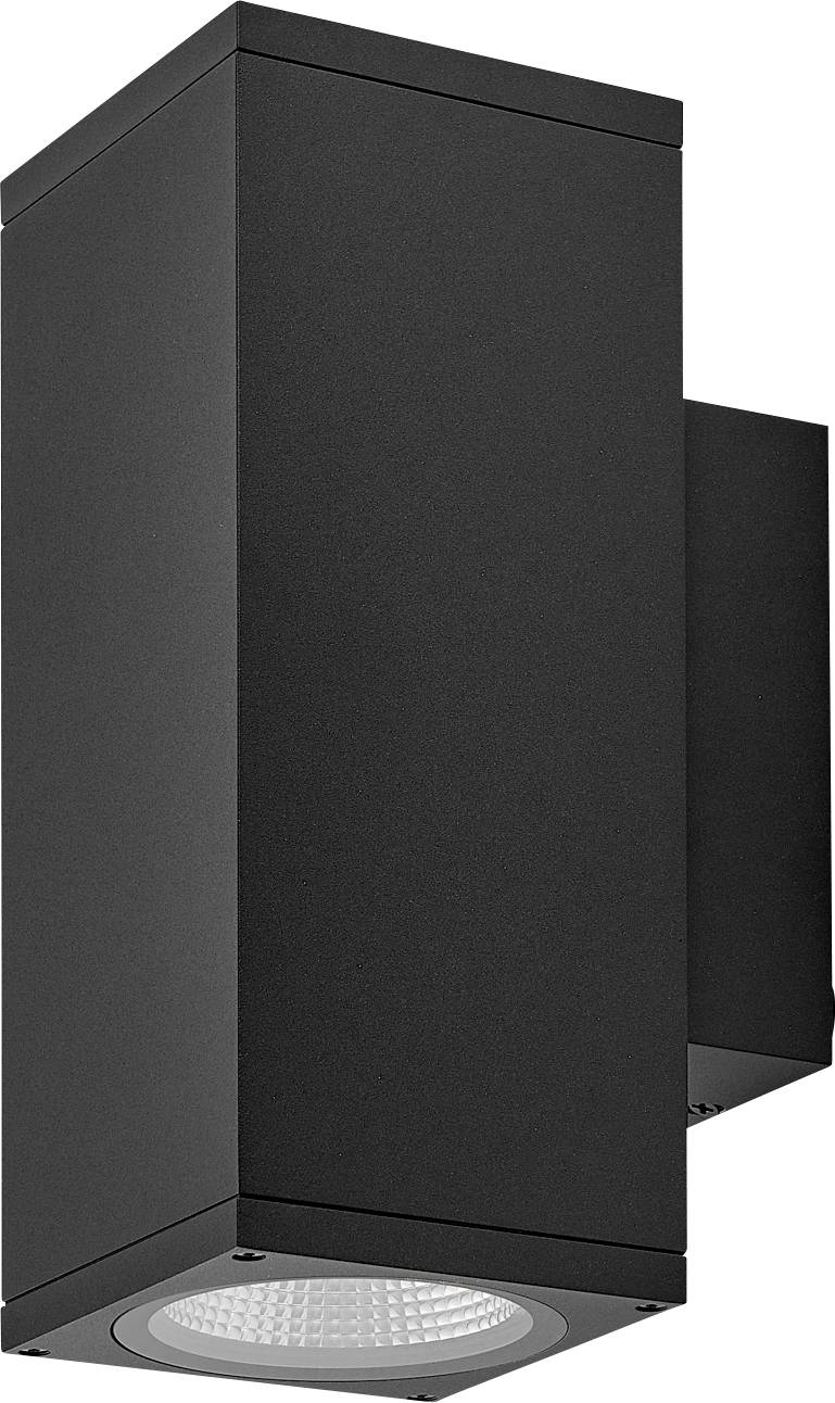 Deko Light ShoreLine Pro Square Up+Down 731200 Luz de colocación de pared 21 W LED Gris grafita (RAL 7024)