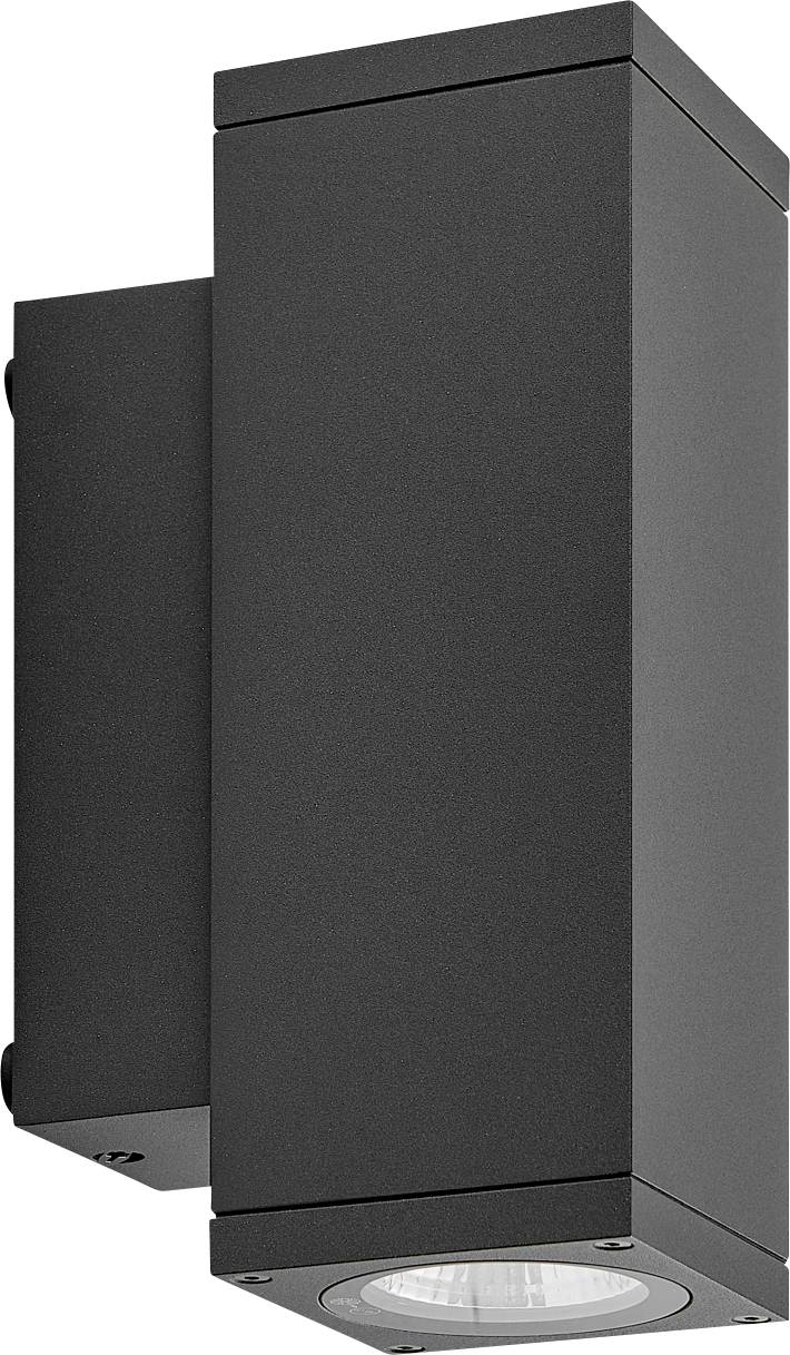 Deko Light ShoreLine Pro Square Up+Down 731209 Luz de colocación de pared 7.5 W LED Gris grafita (RAL 7024)-0