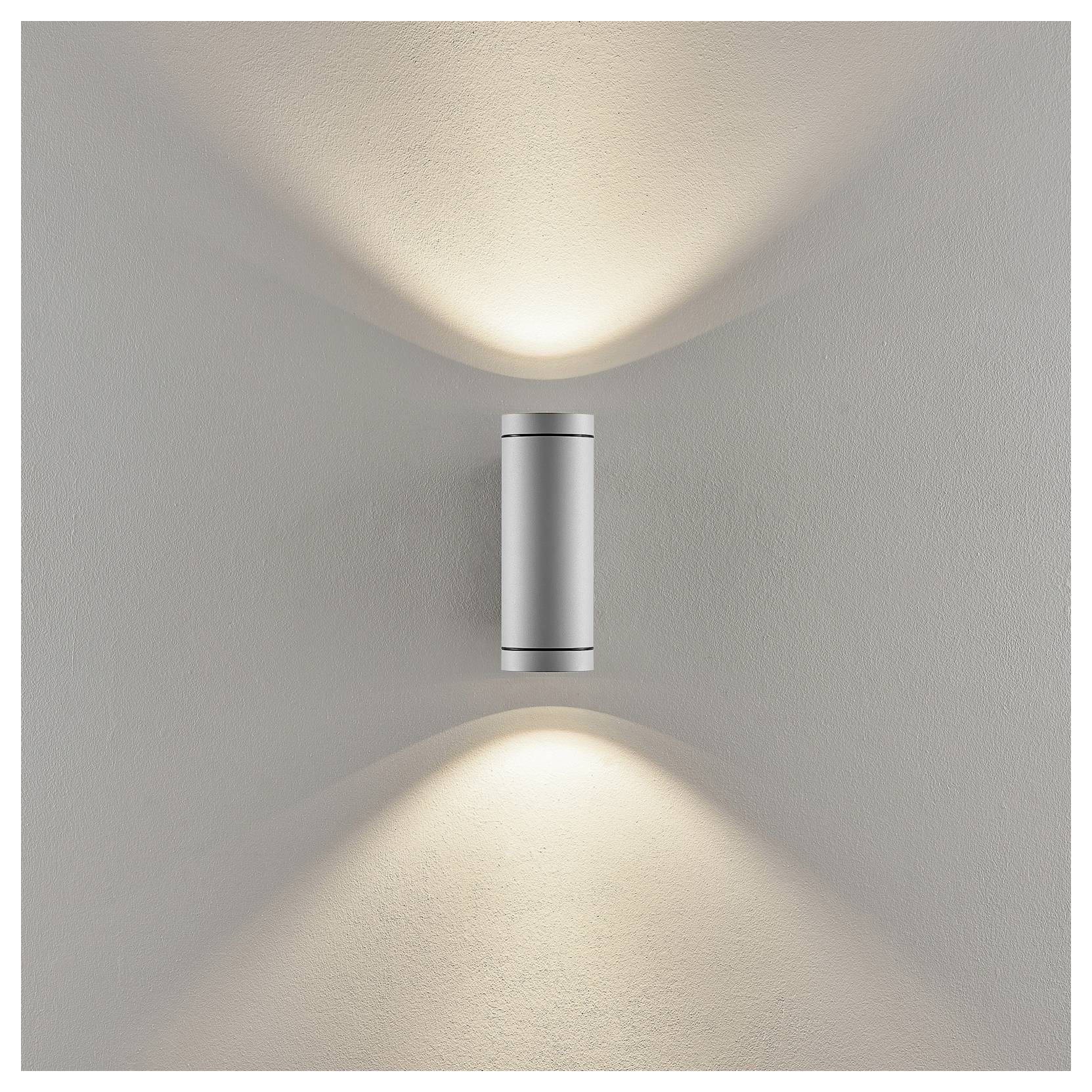 Deko Light ShoreLine Pro Round Up+Down 731220 Luz de colocación de pared 7.5 W LED Gris tráfico A (RAL 7042)-4