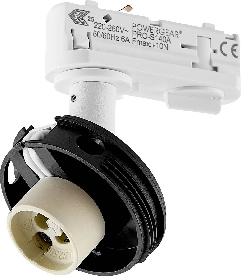 Deko Light Can Base 707249 Luz monofásica GU10 7.5 W Blanco señal (RAL 9003)-0