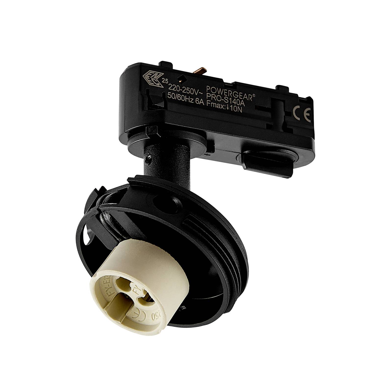 Deko Light Can Base 707250 Luz monofásica GU10 7.5 W Negro intenso (RAL 9005)-0
