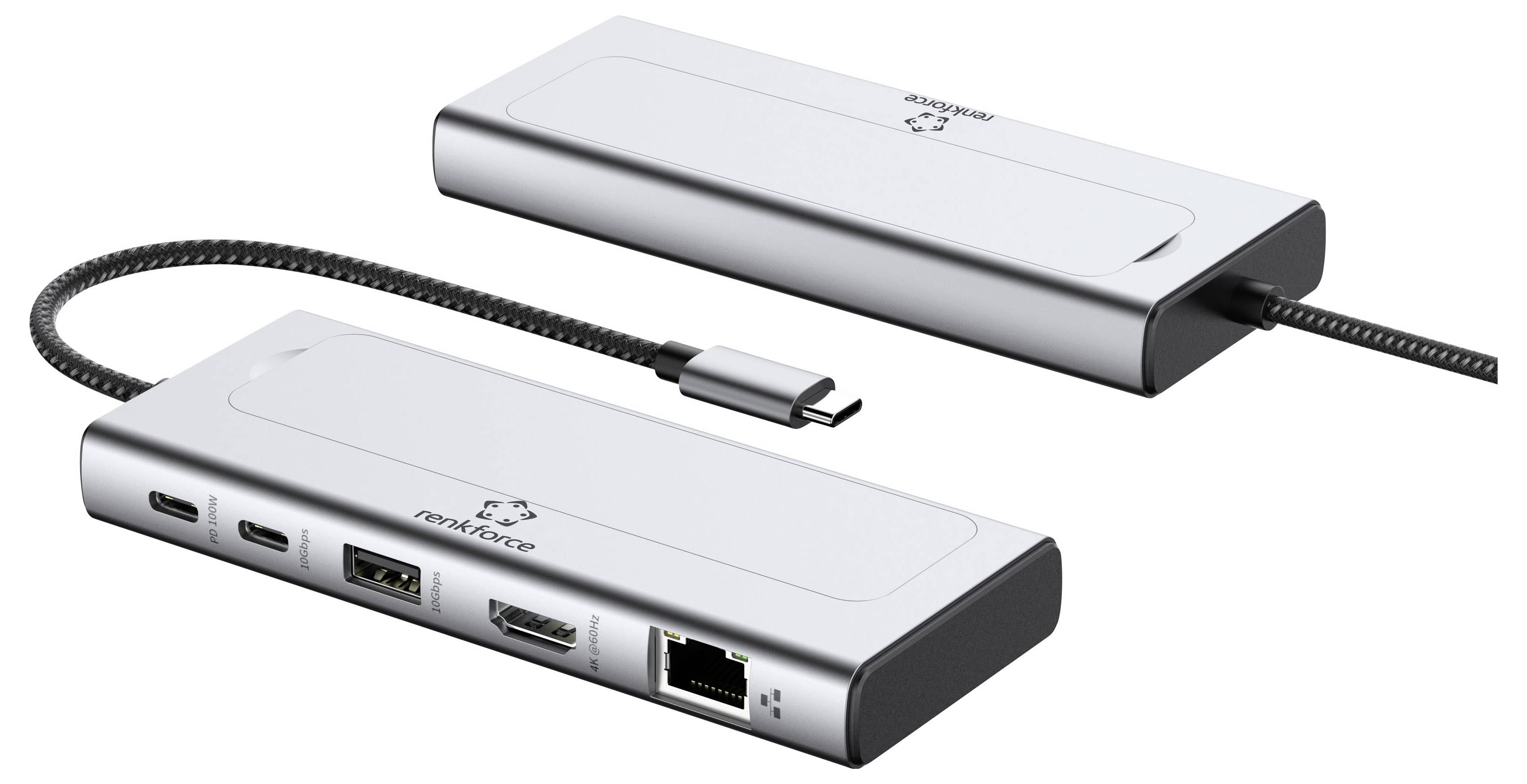 Renkforce Concentrador USB RF-6in1DSSDE-100 Compatible con la marca: Apple-3