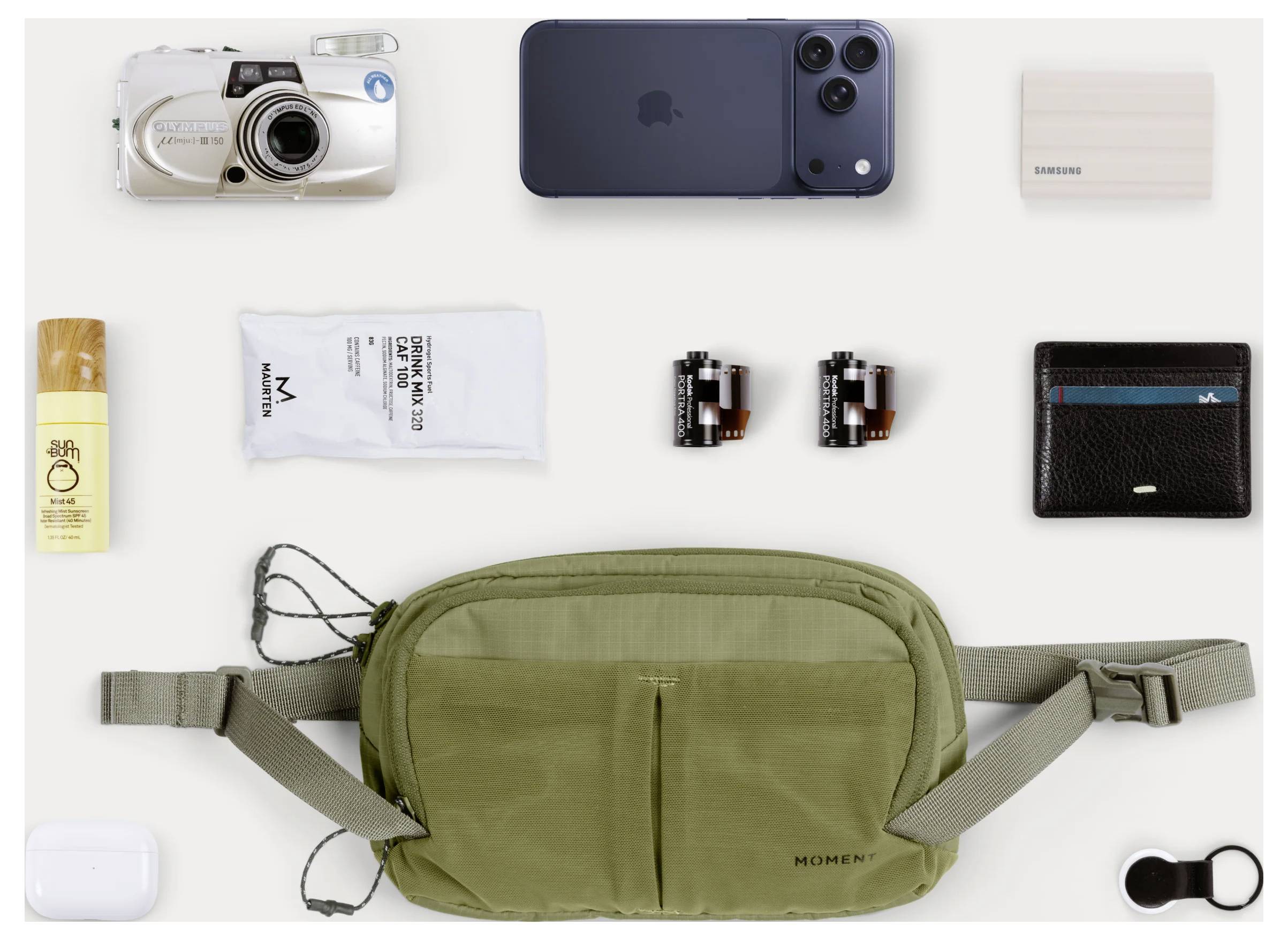 Moment Moment Fast & Light Take Sling 1.5L moss Bolsa para cámara Resistente al agua-7