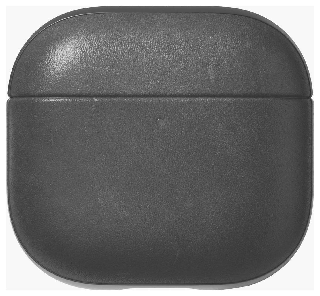 Nomad Modern Leather Case Airpods 4 Funda protectora para estuche de carga Schwarz-5