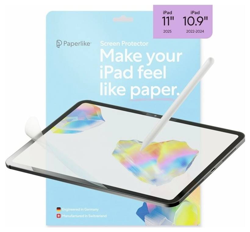 Paperlike 3 Displayschutzfolie Lámina protectora de la pantalla Apple iPad (A16), iPad de 10,9 pulgadas (10. generación)-1