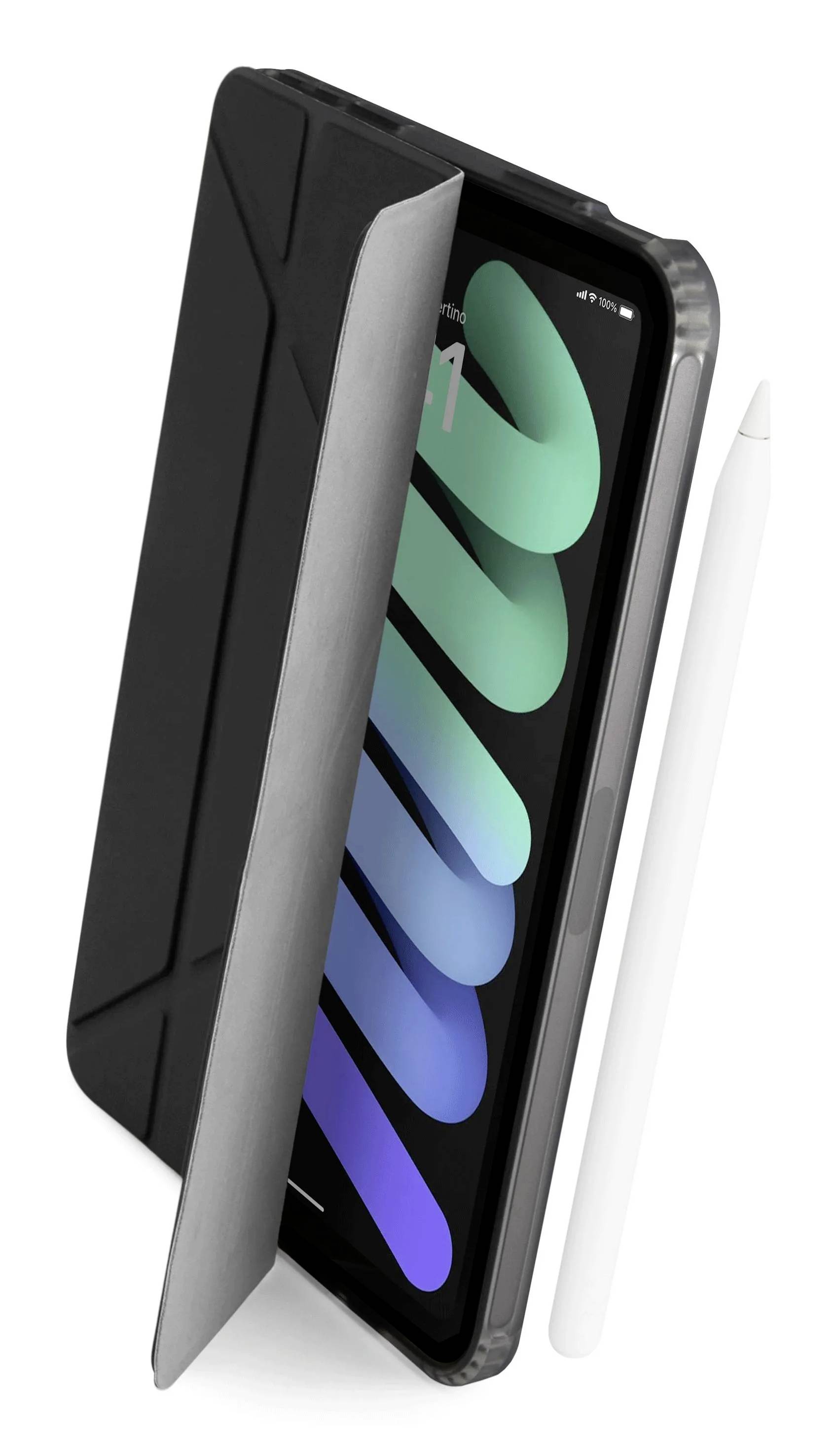 Pipetto Origami No1 Funda para iPad 21,1 cm (8,3") Schwarz-0