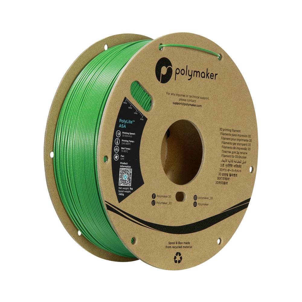 Polymaker PF01036 Galaxy Filamento ASA Resistente a los rayos UV, Resistente a la intemperie, Resistente al calor 1.75 m-0
