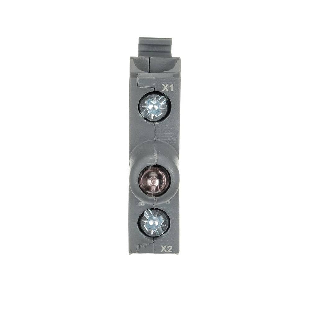 ABB MLBL-07BR Elemento luminoso Con elemento LED Rojo Bloqueo mecánico 1 UD(S). Piece-0