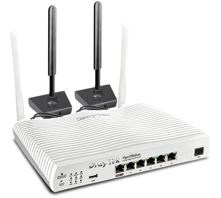 Draytek Vigor 2866L (LTE/VDSL2/ADSL2/Su Router wifi-0