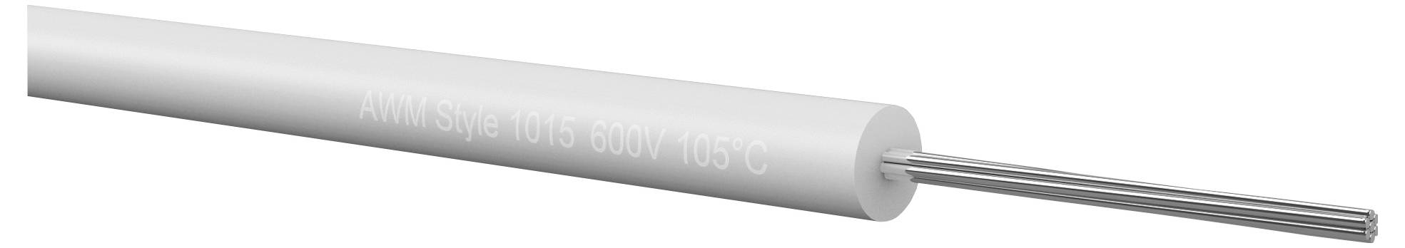 Kabeltronik 093164401 Cable flexible de cableado 1 x 1.38 mm² Blanco 250 m-0