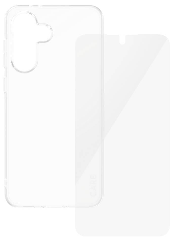 PanzerGlass CARE Fashion Funda + juego de protectores de cristal Samsung Galaxy A56 5G Transparente CRRCANUG38380-2