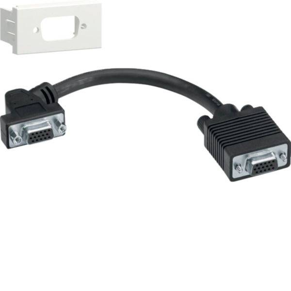Hager Juego de conexión multimedia Blanco tráfico G45MSET039016 1 UD(S).