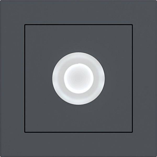 Hager Pulsador Antracita (mate) WAE5181AT 1 UD(S).
