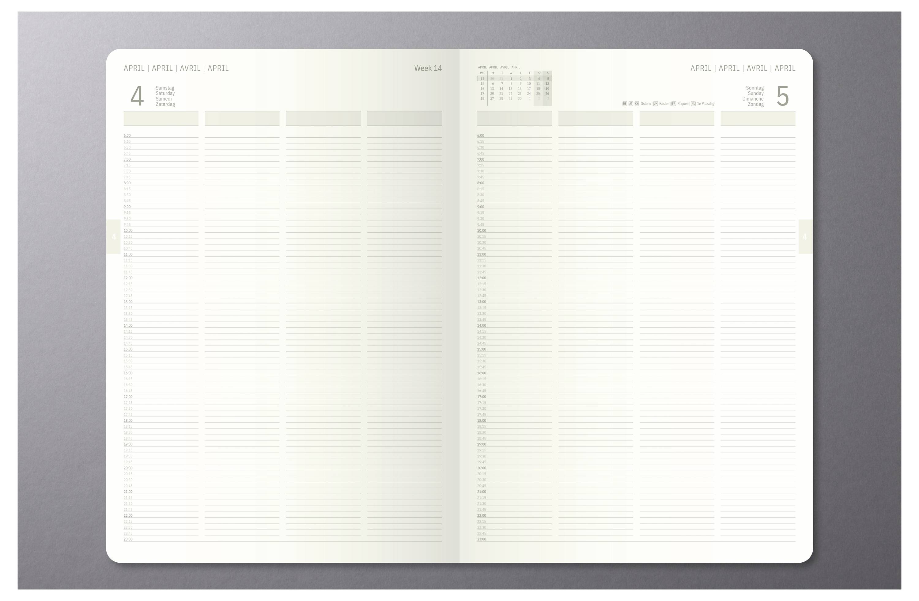 Sigel C2704 Calendario en formato libro Conceptum 2027 DIN A4+ Color de la encuadernación: Schwarz 1 UD(S). 480 Lados-1