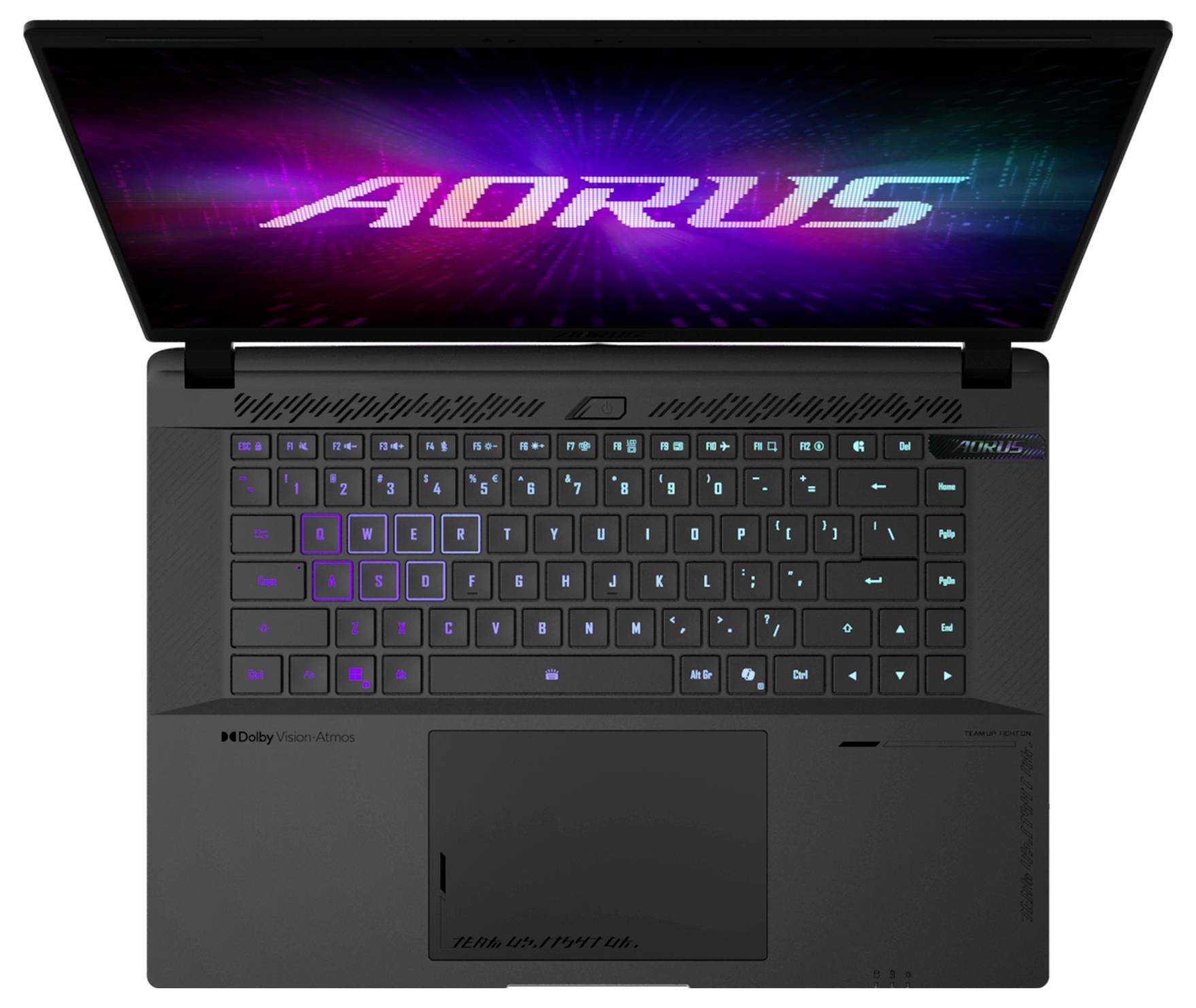 Gigabyte Ordenador portátil de gaming 40.6 cm (16 In.) WQXGA 9955HX3D 16 GB RAM 2 TB SSD Alemán, QWERTZ AMD Gráficos AMD-5