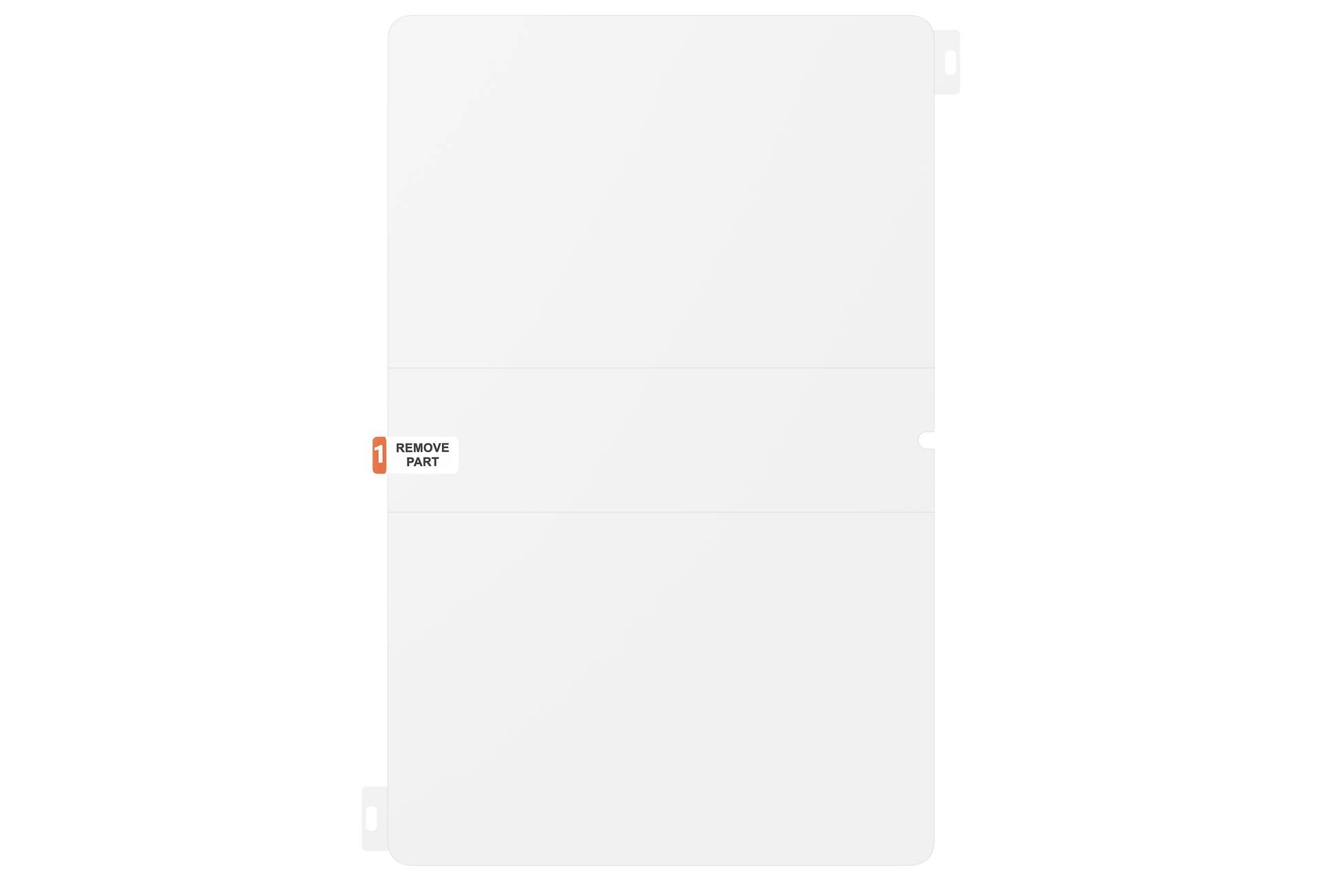 Samsung Anti-Reflecting Lámina protectora de la pantalla Samsung Galaxy Tab S10 FE+ 1 UD(S). EF-UX620CTEGWW-0