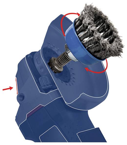 Bosch Accessories Cepillo cónico para limpieza de metales, 100 x 0,5 mm, M14, ondulado 2608620767 2608620767 1 UD(S).-13