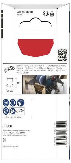 Bosch Accessories 2608669621 2608669621 Hoja de sierra de incisión 5 piezas 5 UD(S).-2