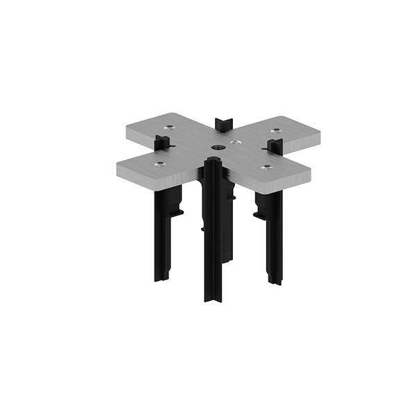 Brumberg Componente de bajo voltaje con sistema de riel Conector X Schwarz 88498380-0