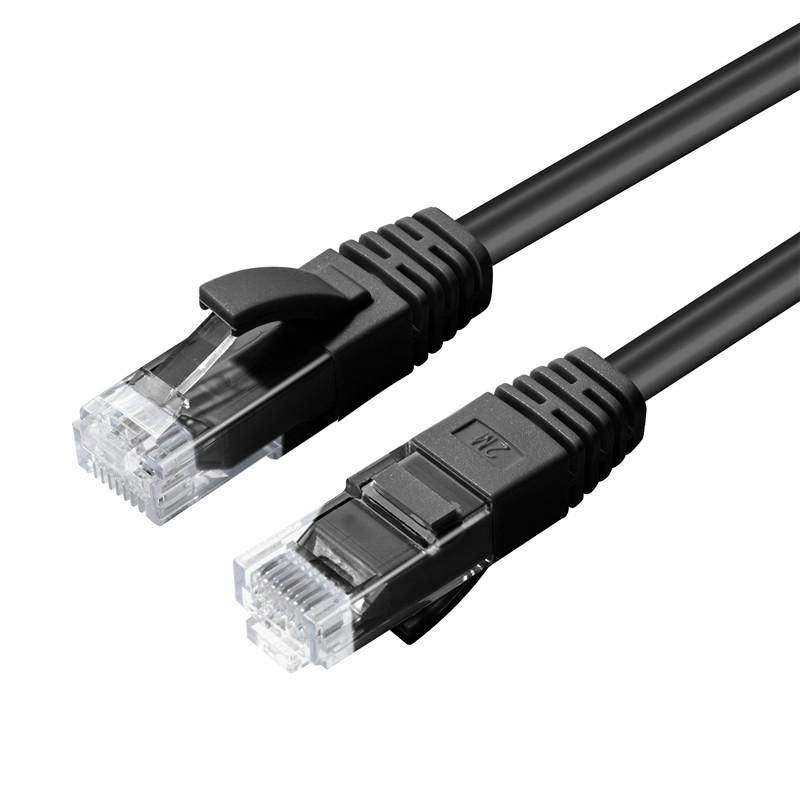 Microconnect Noir Utp607s Rj45 Câble Réseau, Câble Patch 7 M 1 Pc(S)