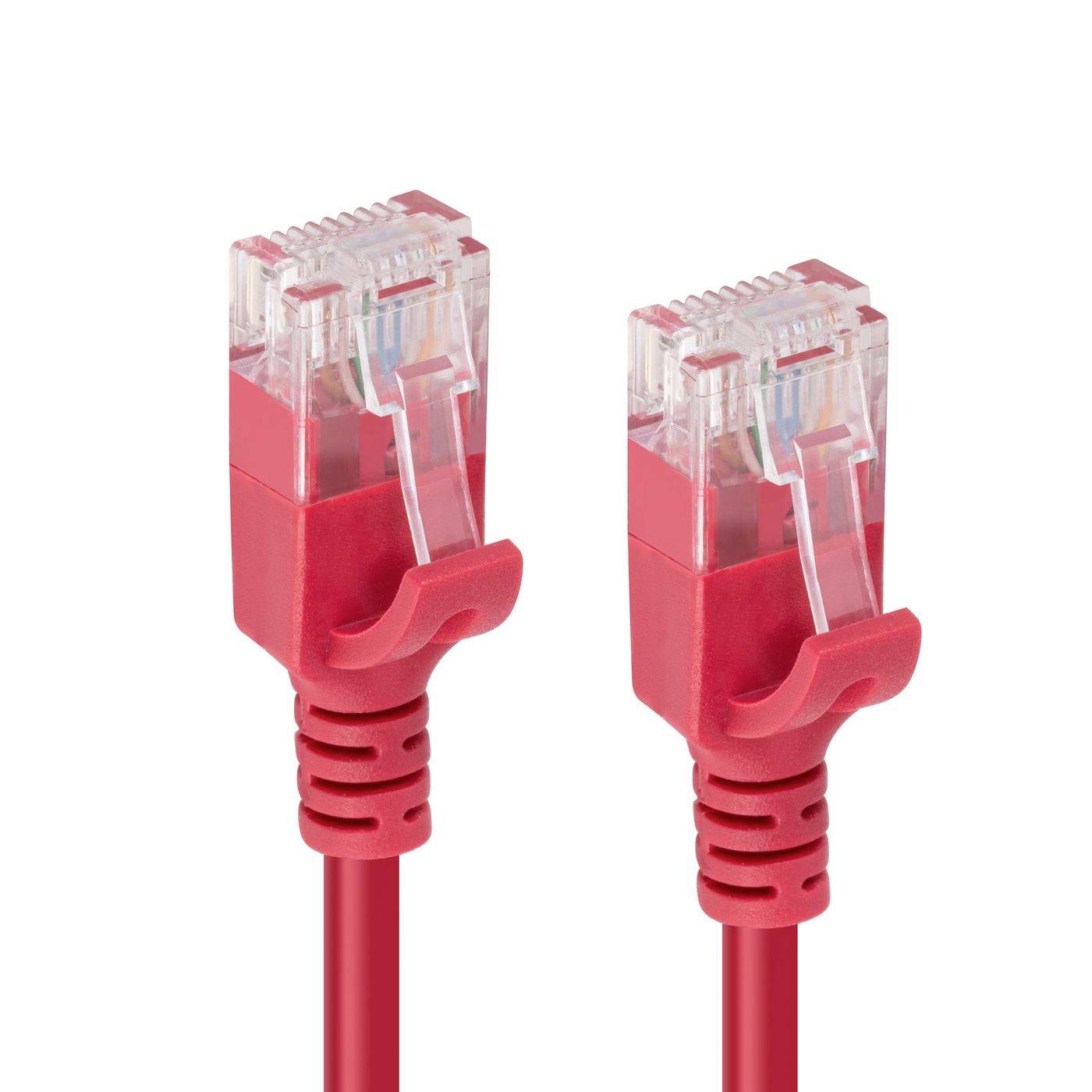 MicroConnect V-UTP6A03R-SLIM RJ45 Cable de red, cable de conexión 3 m Rot 1 UD(S).-1