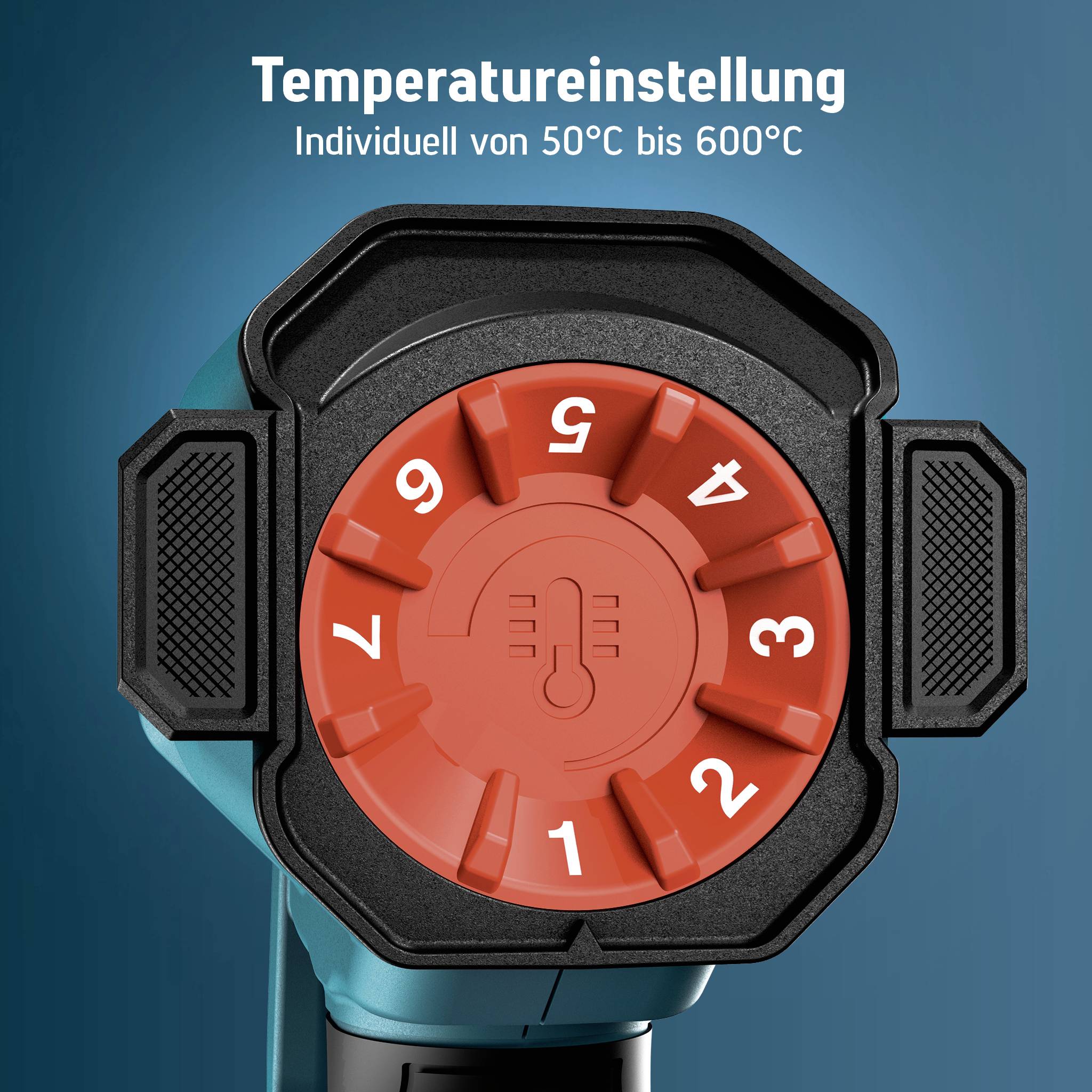 Novus Tools 035-0002 H-200 Pistola de calor 2000 W-1