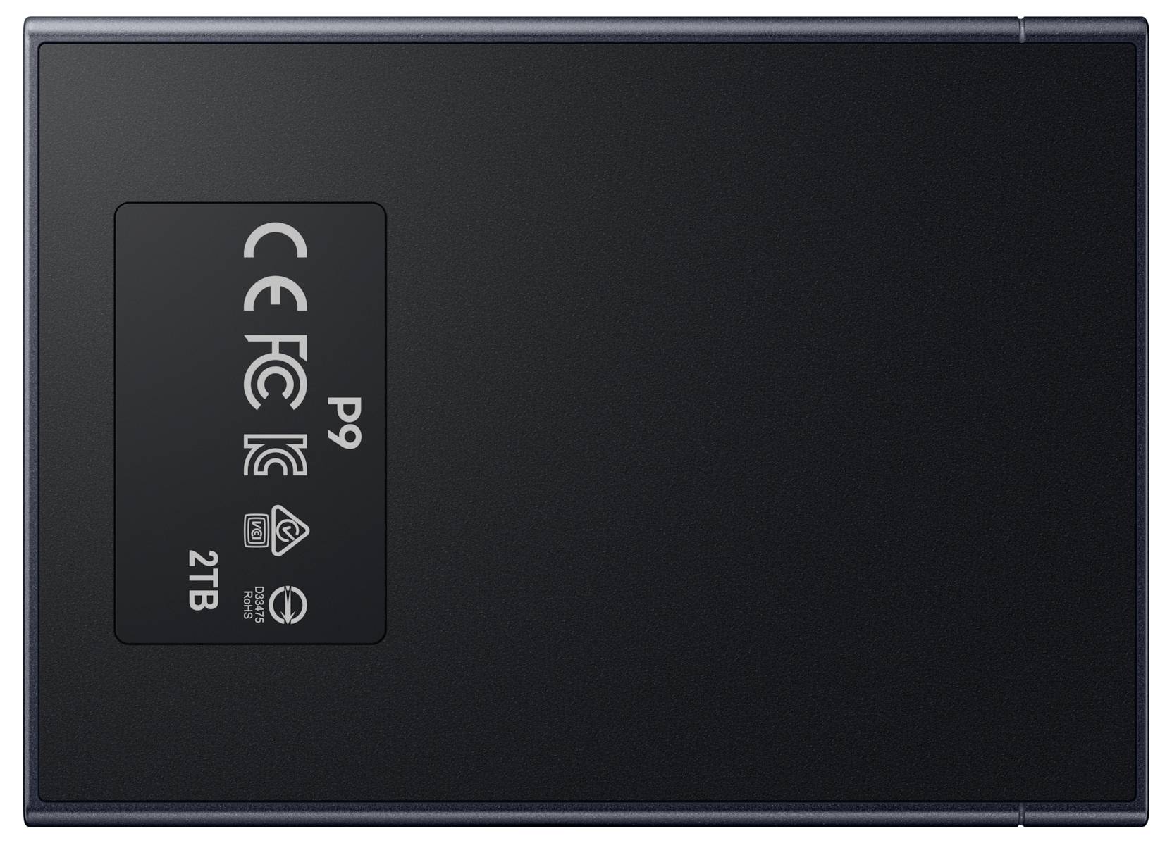 Samsung 2 TB Disco duro SSD externo USB-C® (USB 3.2 Gen 2) Schwarz MU-PJ2T0G/WW-3