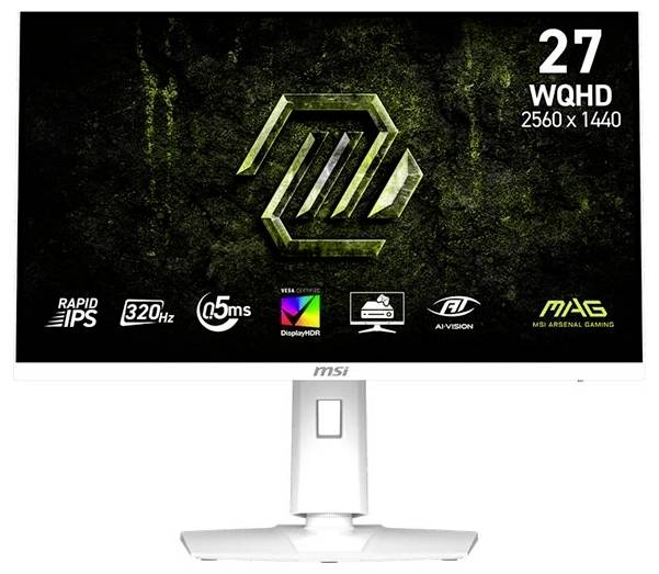 MSI MAG 274QRFWDE X32 Monitor de Gaming Clase de eficiencia energética F (A - G) 68.6 cm (27 In.) 2560 x 1440 Pixel 16:9-3