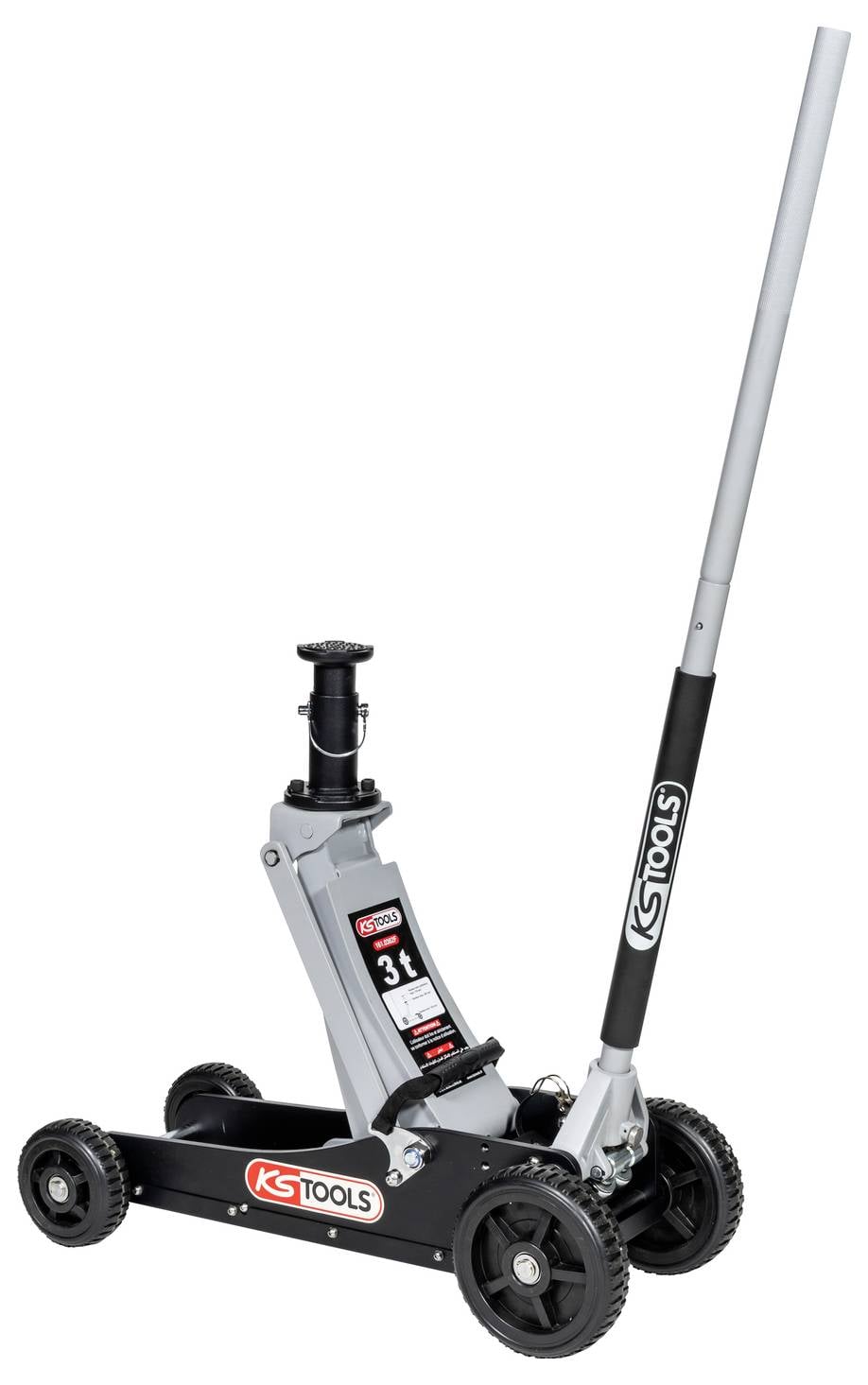 KS Tools Gato hidráulico 3 t Altura de trabajo: 155 - 710 cm-1