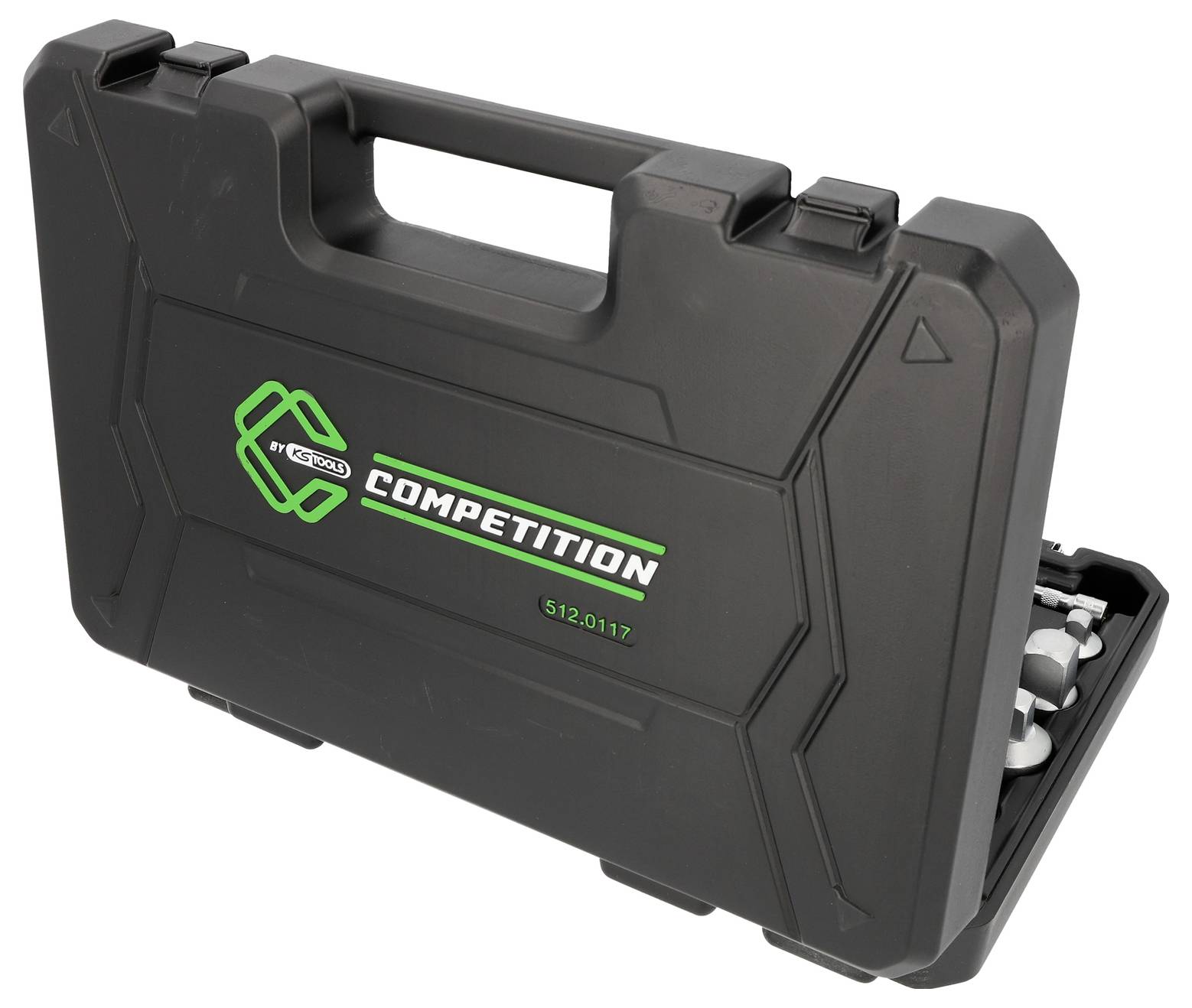 KS Tools 512.0117 Juego de carracas 1/4", 3/8", 1/2"-1