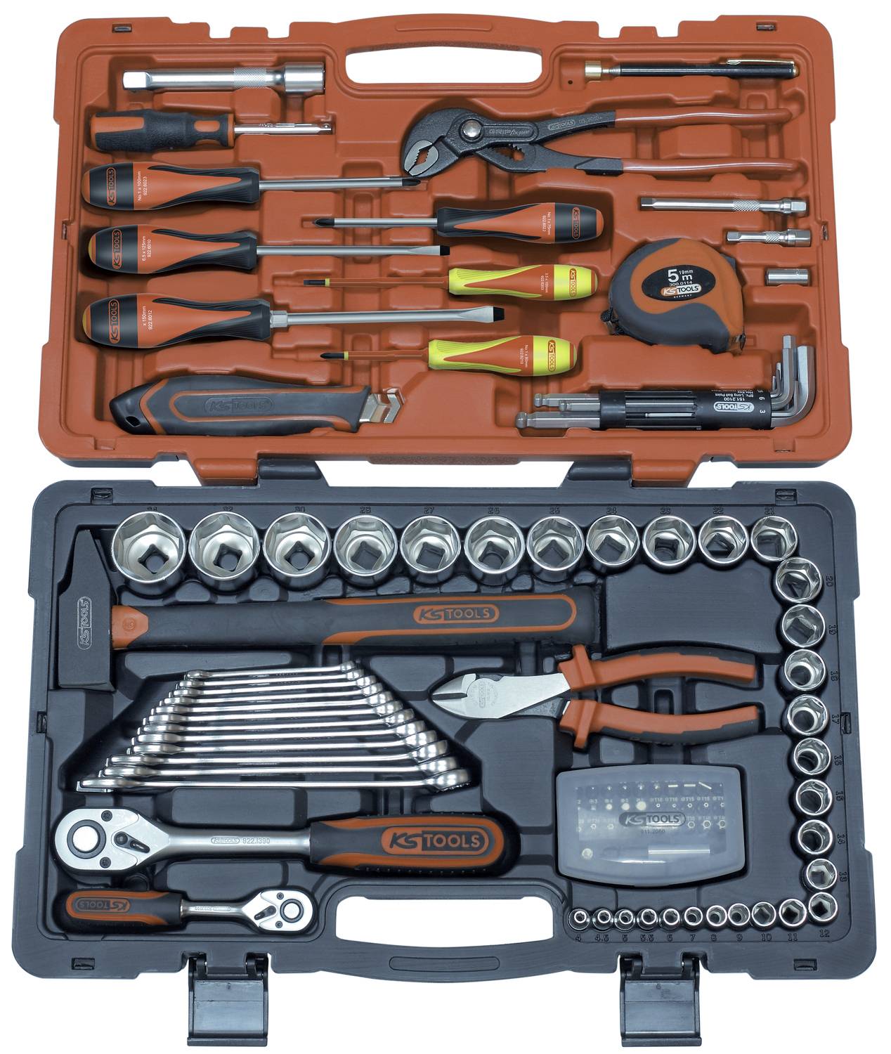 Ks Tools Ultimate Jeu De Clés À Douille 1/2, 1/4 922.0701