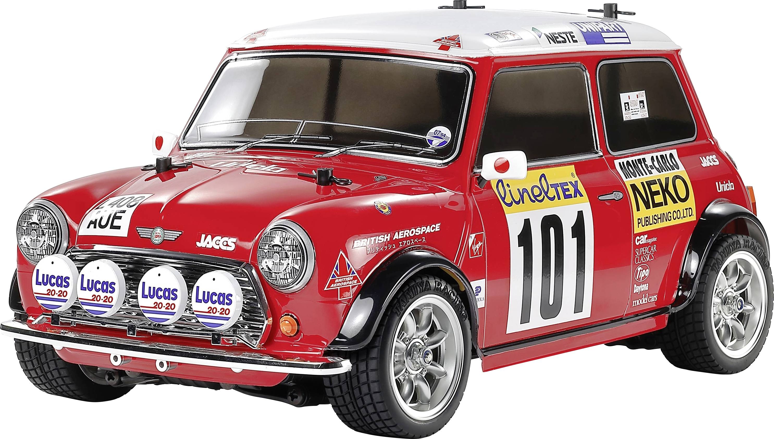 Tamiya M-05 Monte Carlo ´94 M-05 Rot Con escobillas 1:10 Maqueta de coche de RC Eléctrico Vehículo de carretera Tracción-0