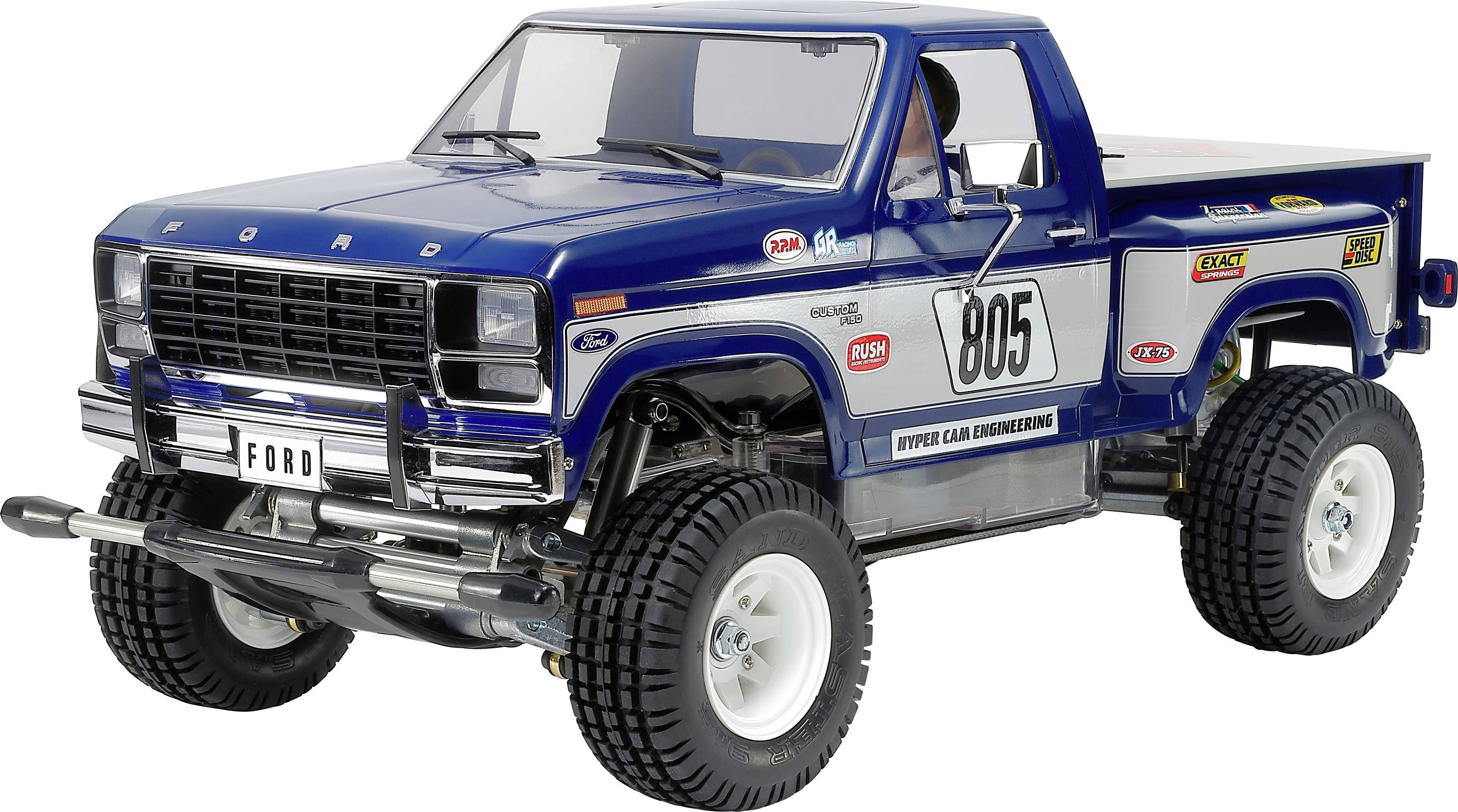Tamiya Ford F-150 Ranger XLT Con escobillas 1:10 Maqueta de coche de RC Tracción trasera (2WD) Kit de montaje-0