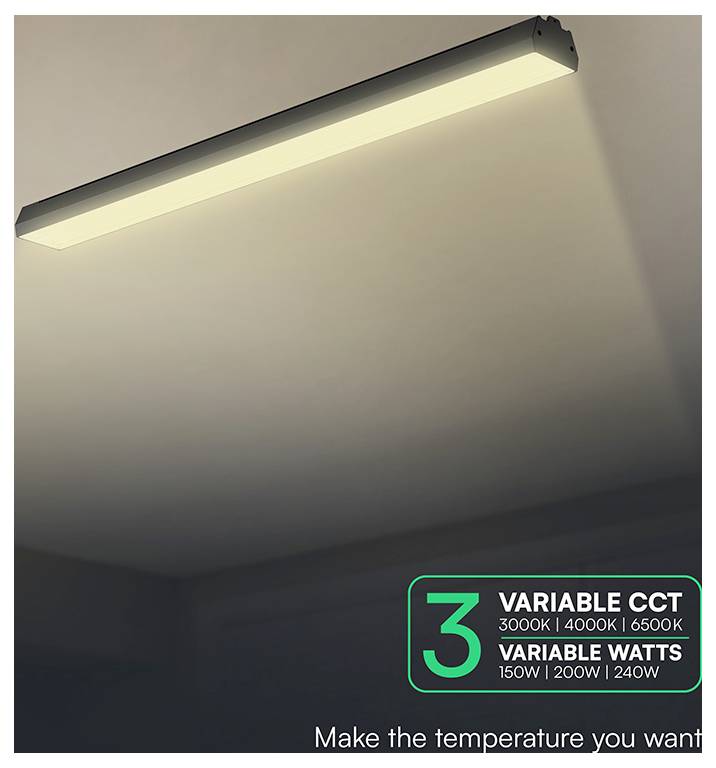 V-TAC VT-9-157 242816 Focos LED para naves Clase de eficiencia energética: D (A - G) LED 240 W Schwarz-5