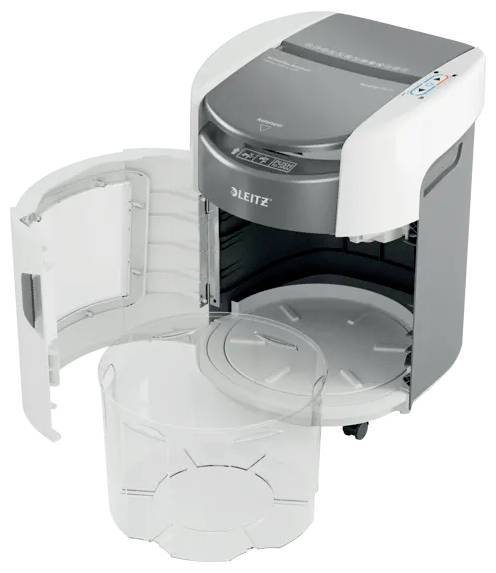 Leitz 80380000 Destructora de documentos 150 Hoja Máquina trituradora de papel 4 x 10 mm P-4 15 l También destruye Tarje-13