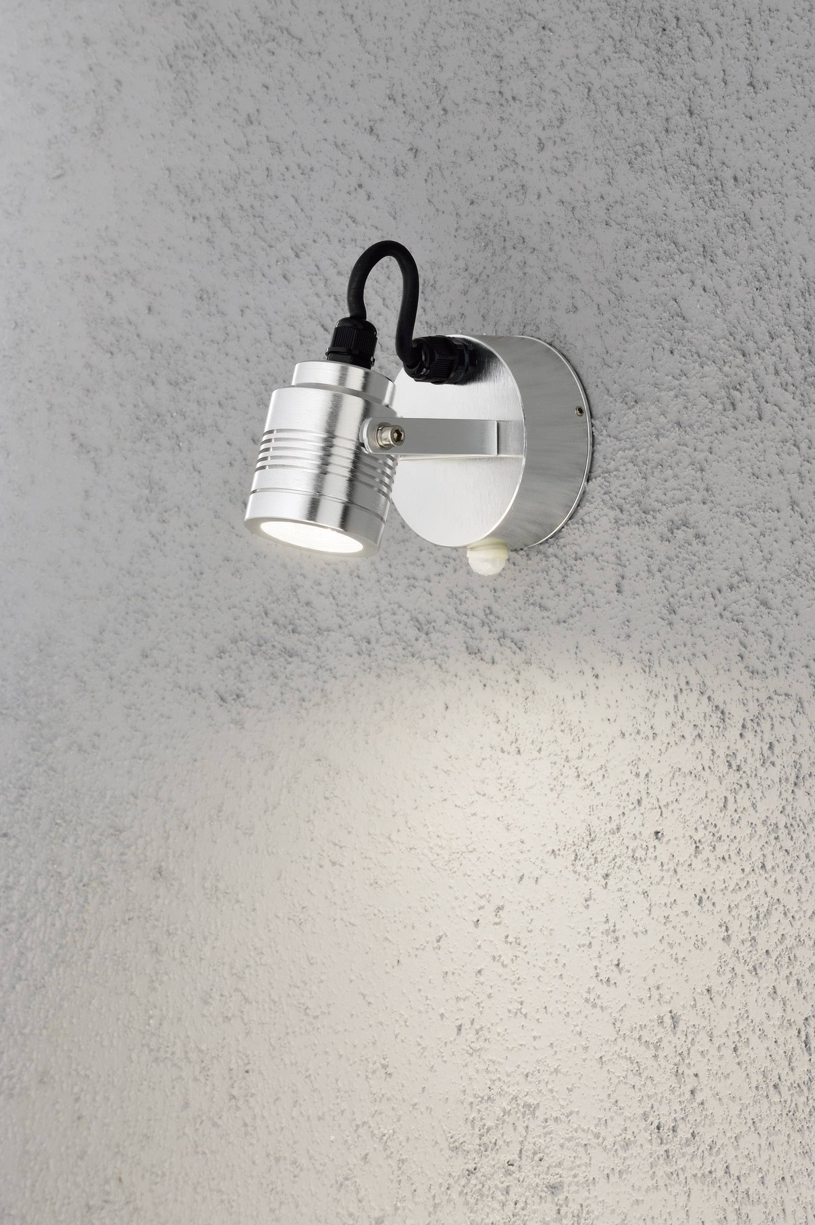 Konstsmide Monza Medium 7941-310 Apliques LED de pared para exteriores con detector de movimiento Clase de eficiencia en-0