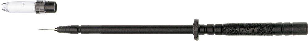 Stäubli SPP4-S/F Punta de comprobación de seguridad 24.0238-21 Conexión enchufable de 4 mm CAT II 1000 V Schwarz 1 ST-0