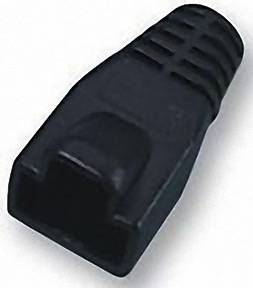 MH Connectors MHRJ45SRB-BK Manguito de protección contra pliegues RJ45 6510-0100-06 Schwarz 1 UD(S).-0