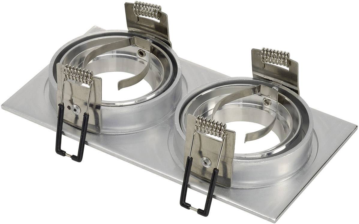 SLV 111362 New Tria II Aro encastado Halógeno GU10 100 W Aluminio (cepillado)-3