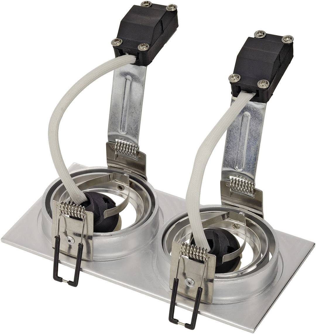 SLV 111362 New Tria II Aro encastado Halógeno GU10 100 W Aluminio (cepillado)-4