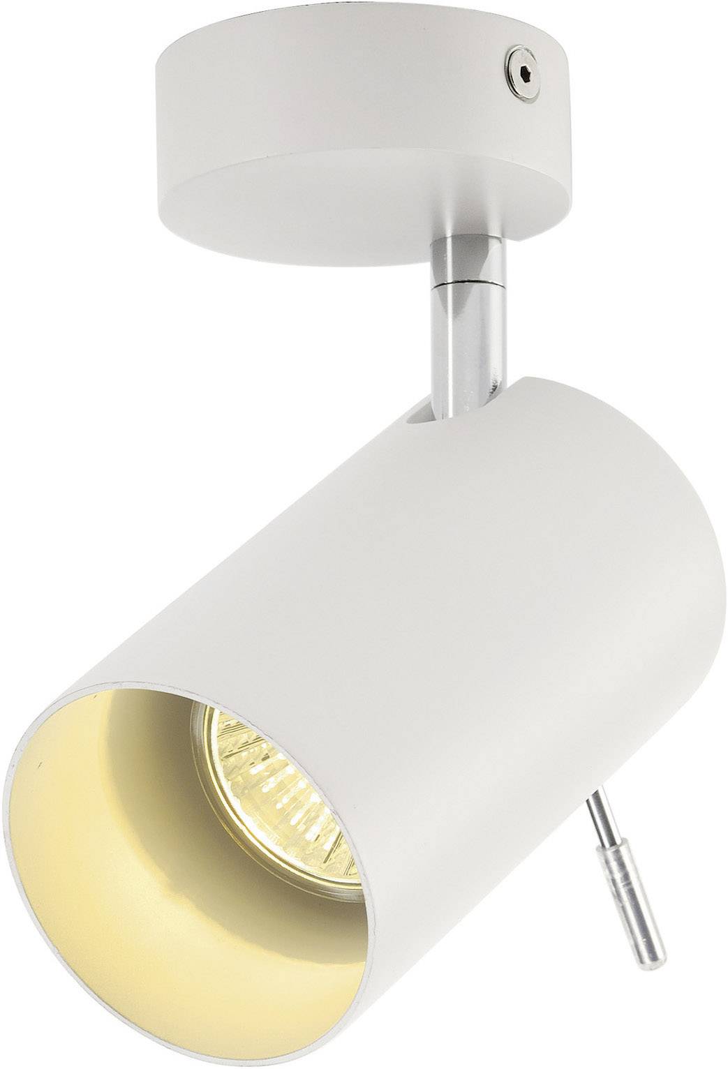 SLV Asto Tube I 147411 Difusor de techo Halógeno, LED GU10 75 W Blanco-0