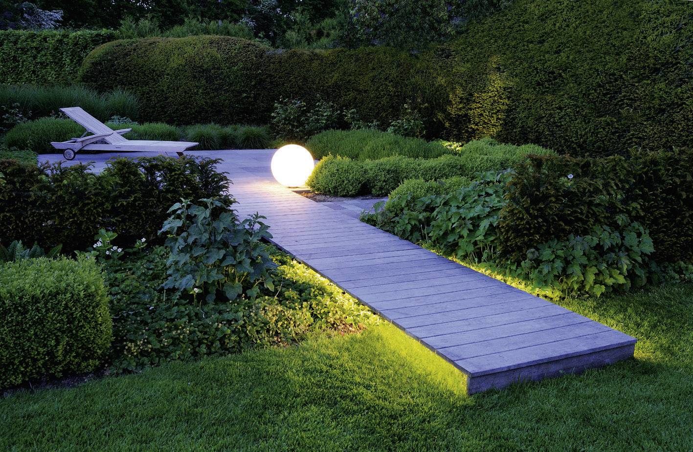 SLV 227221 Rotoball Floor Luminaria de jardín Esfera Bombilla de bajo consumo E27 23 W Blanco-3