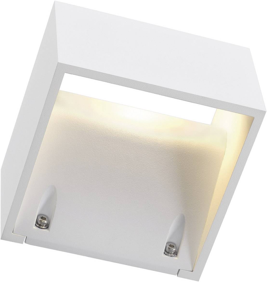 SLV Logs Wall 232101 Apliques LED de pared para exteriores LED LED instalado de forma fija 6 W Blanco-1