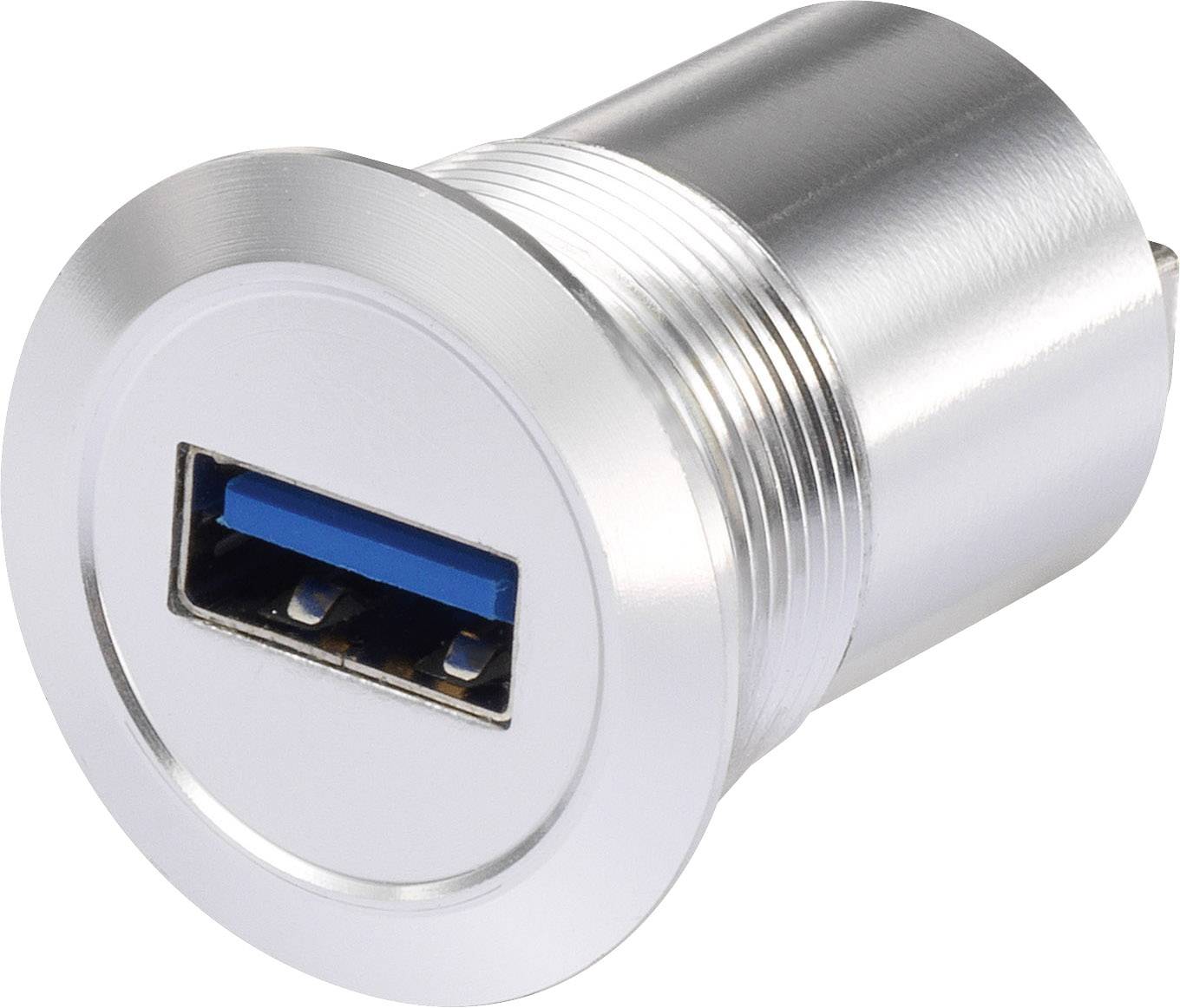 TRU COMPONENTS USB-08 Toma USB integrada 3.0 Conector hembra, encastrable Contenido: 1 ST-0