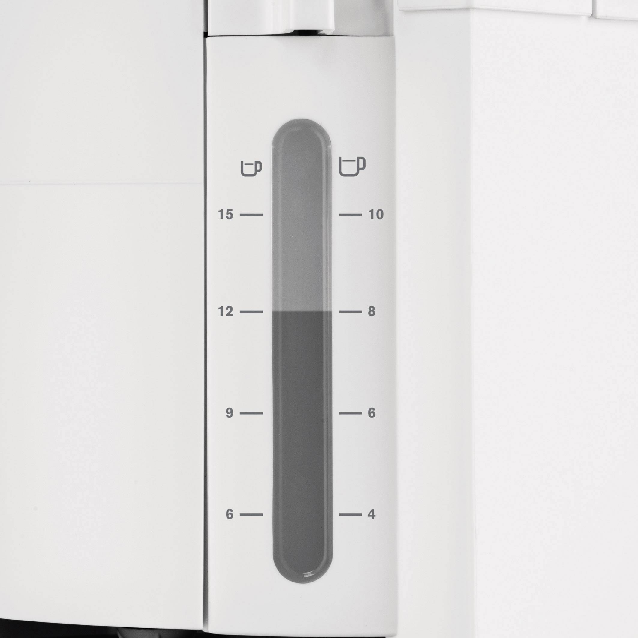 Krups ProAroma Cafetera Blanco Capacidad volumétrica de las tazas=15 Función de mantener el calor, Jarra de cristal-4
