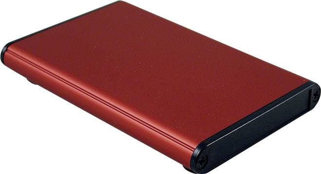 Hammond Electronics 1455A1002RD Carcasa de perfil 100 x 70 x 12 Aluminio Rot 1 UD(S).